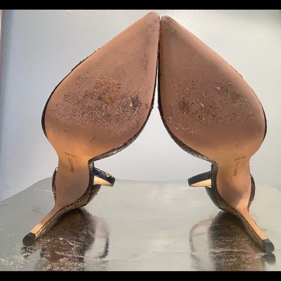 Alexandre Birman Python D’Orsay Ankle Strap Pump - Picture 10 of 10